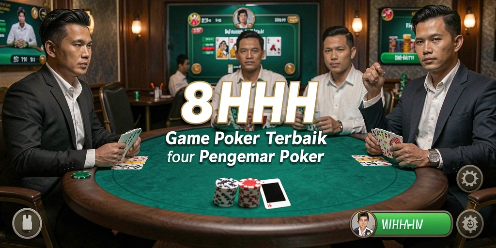 Tampilan gameplay seru dan penuh strategi di 8HHH.