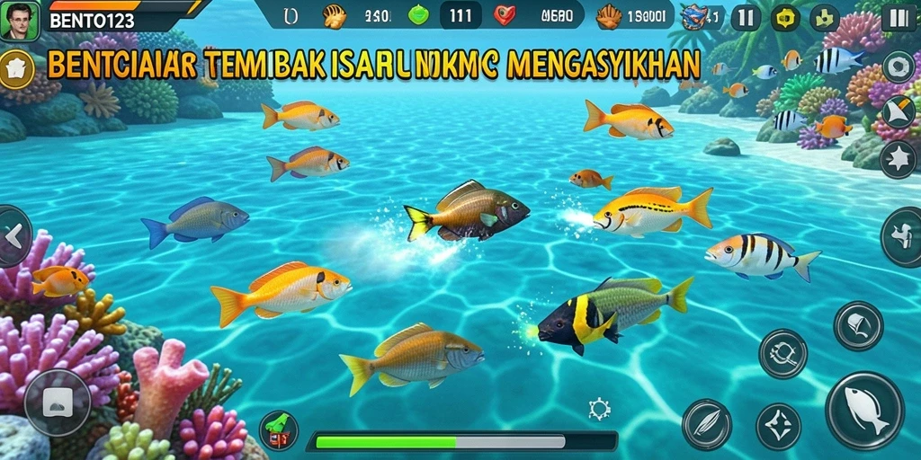 Gameplay seru Tembak Ikan di BENTO123.