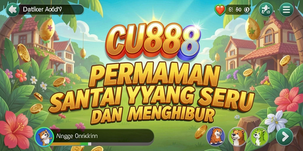 Tampilan gameplay seru dari CU888 dengan grafis yang menarik.