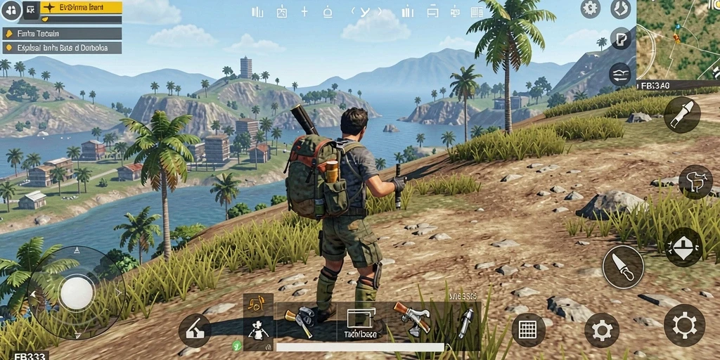 Tampilan menarik dari gameplay dunia terbuka FB333.
