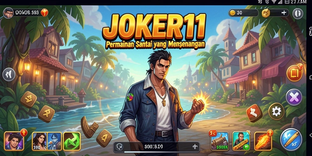 Tampilan gameplay seru di JOKER11 dengan grafis menarik.