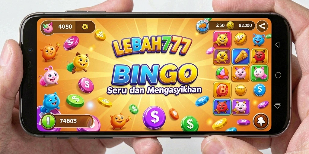 Tampilan gameplay Bingo di LEBAH777 yang menarik.