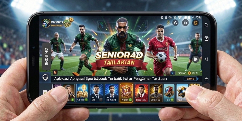 Tampilan gameplay SENIOR4D yang menarik dan dinamis untuk taruhan olahraga.